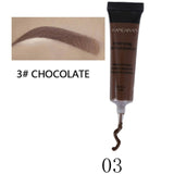 Natural 6 Colors Liquid Dyeing Eyebrow Cream