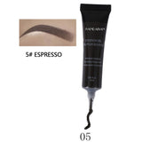 Natural 6 Colors Liquid Dyeing Eyebrow Cream