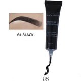 Natural 6 Colors Liquid Dyeing Eyebrow Cream