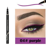 1pc 12 Colors Makeup Waterproof Neon Colorful Liquid Eyeliner