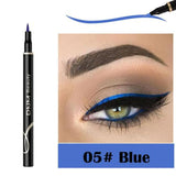 1pc 12 Colors Makeup Waterproof Neon Colorful Liquid Eyeliner