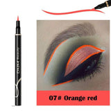 1pc 12 Colors Makeup Waterproof Neon Colorful Liquid Eyeliner