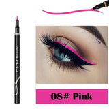 1pc 12 Colors Makeup Waterproof Neon Colorful Liquid Eyeliner