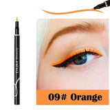 1pc 12 Colors Makeup Waterproof Neon Colorful Liquid Eyeliner